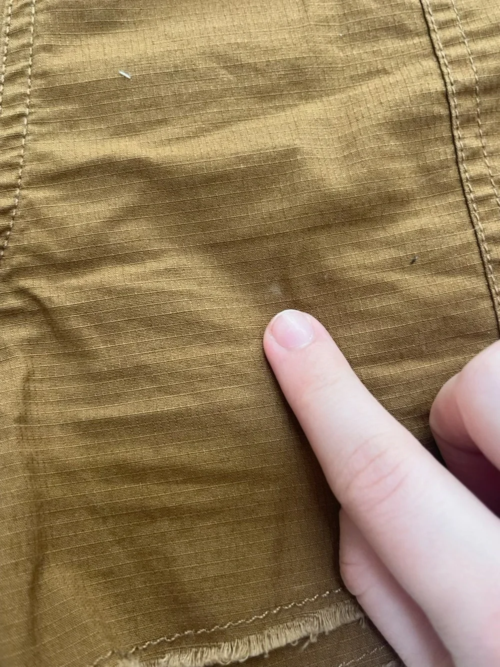 Vuori ripstop summer Shorts in Brown tan umber color Athliesure S - Picture 4 of 8